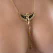 COS90 - Collier seins "Le Souffle d'Isis" Or COS90 - Collier seins "Le Souffle d'Isis" Or
